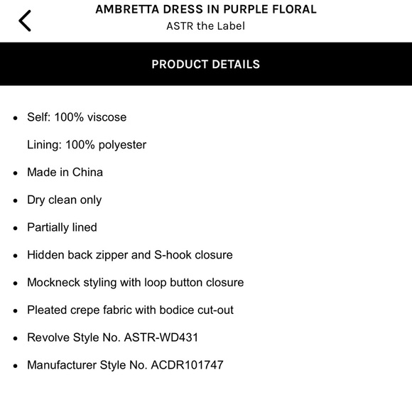 ASTR The Label Ambretta Dress - Picture 5 of 6